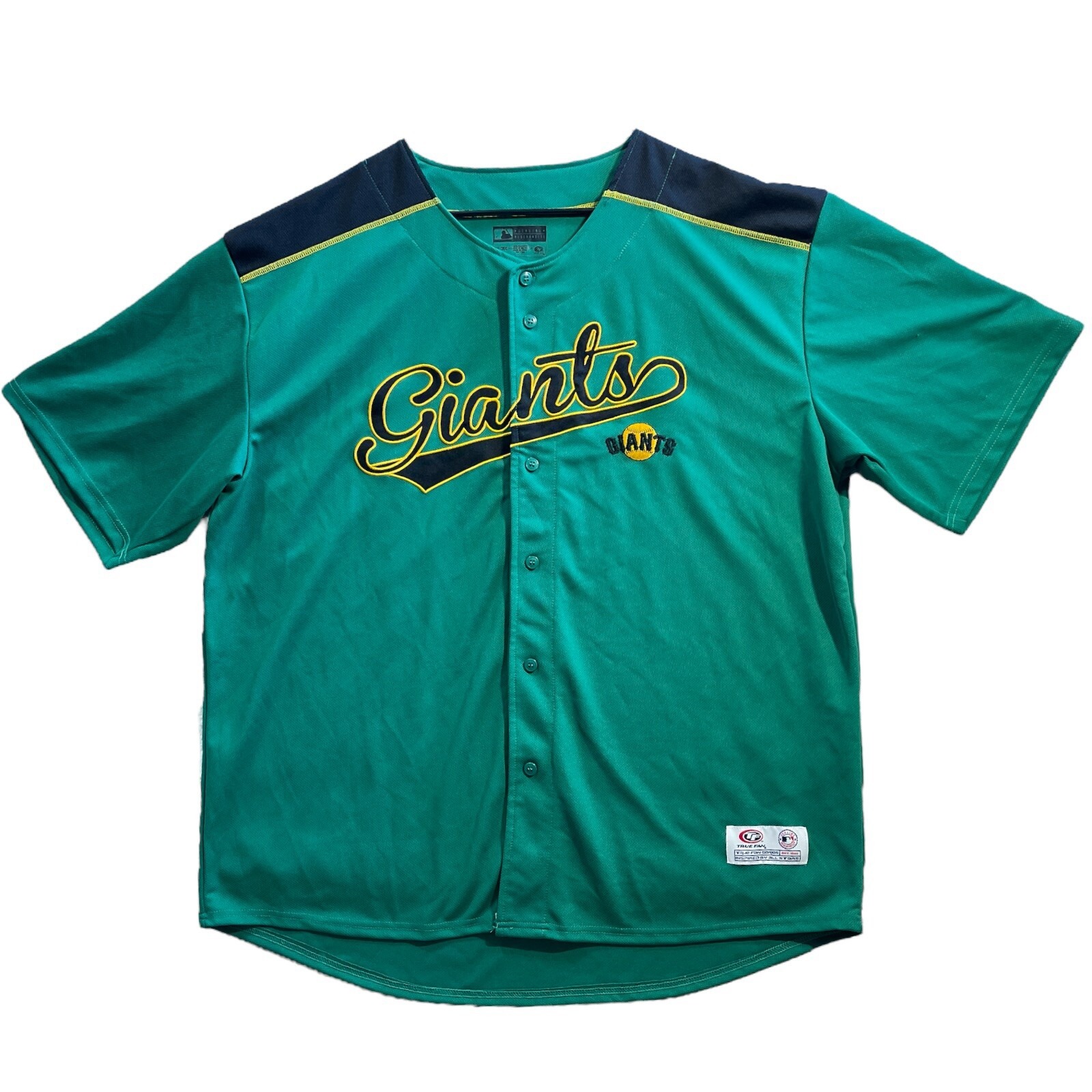 Giants Jersey Genuine Merchandise True Fan Series Green Mens 2xl2eg